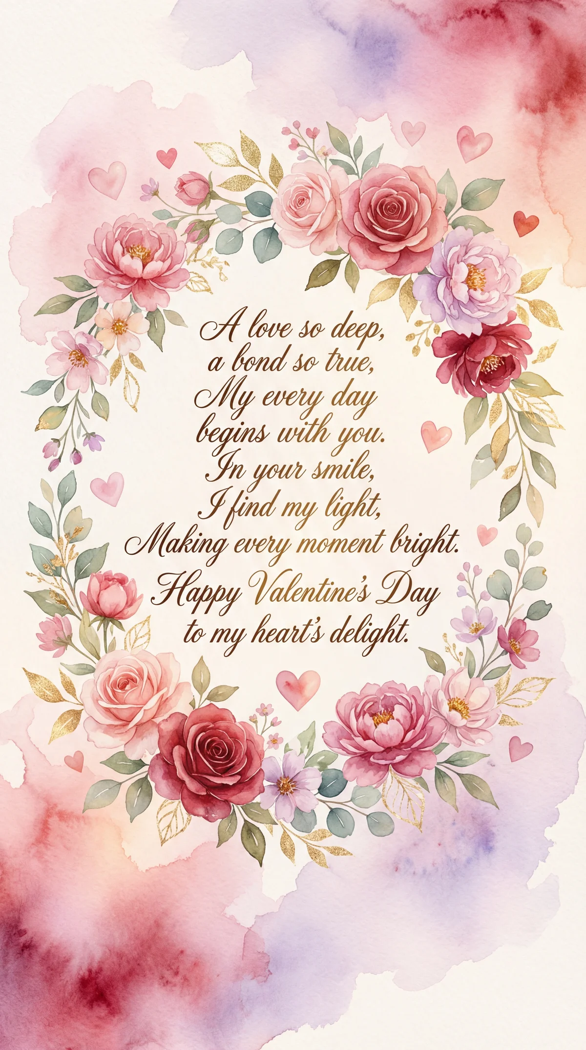 Valentine's Day card for a special someone