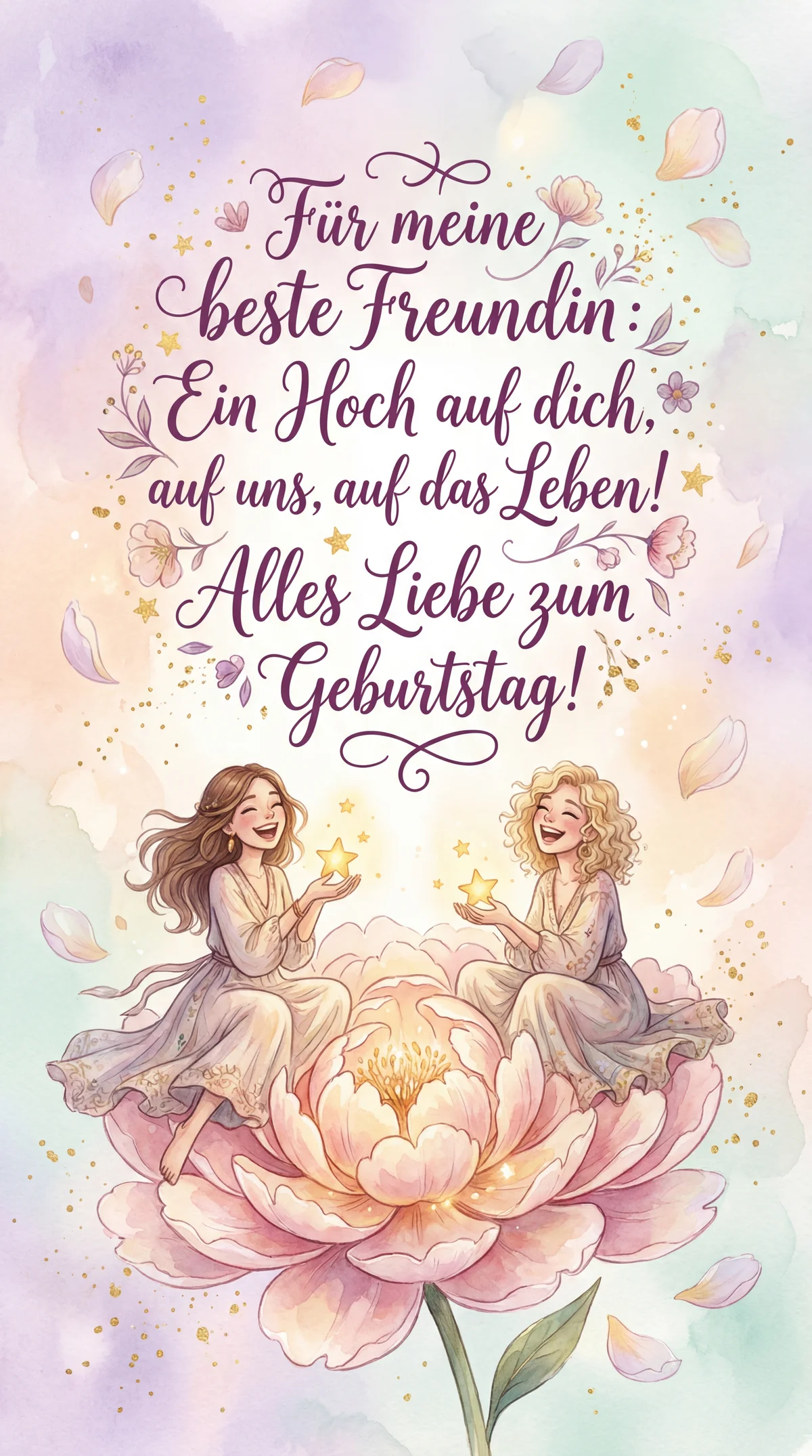 Alles Gute zum Geburtstag für meine beste Freundin!