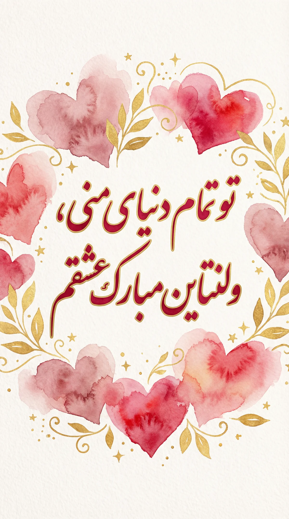 متن تبریک ولنتاین برای همسر