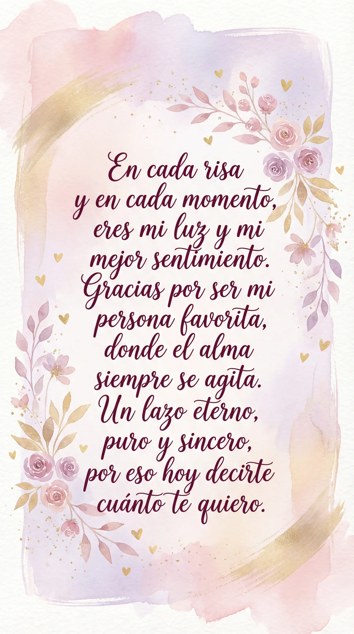 Tarjeta para el Día del Amor y la Amistad para mi persona fa...