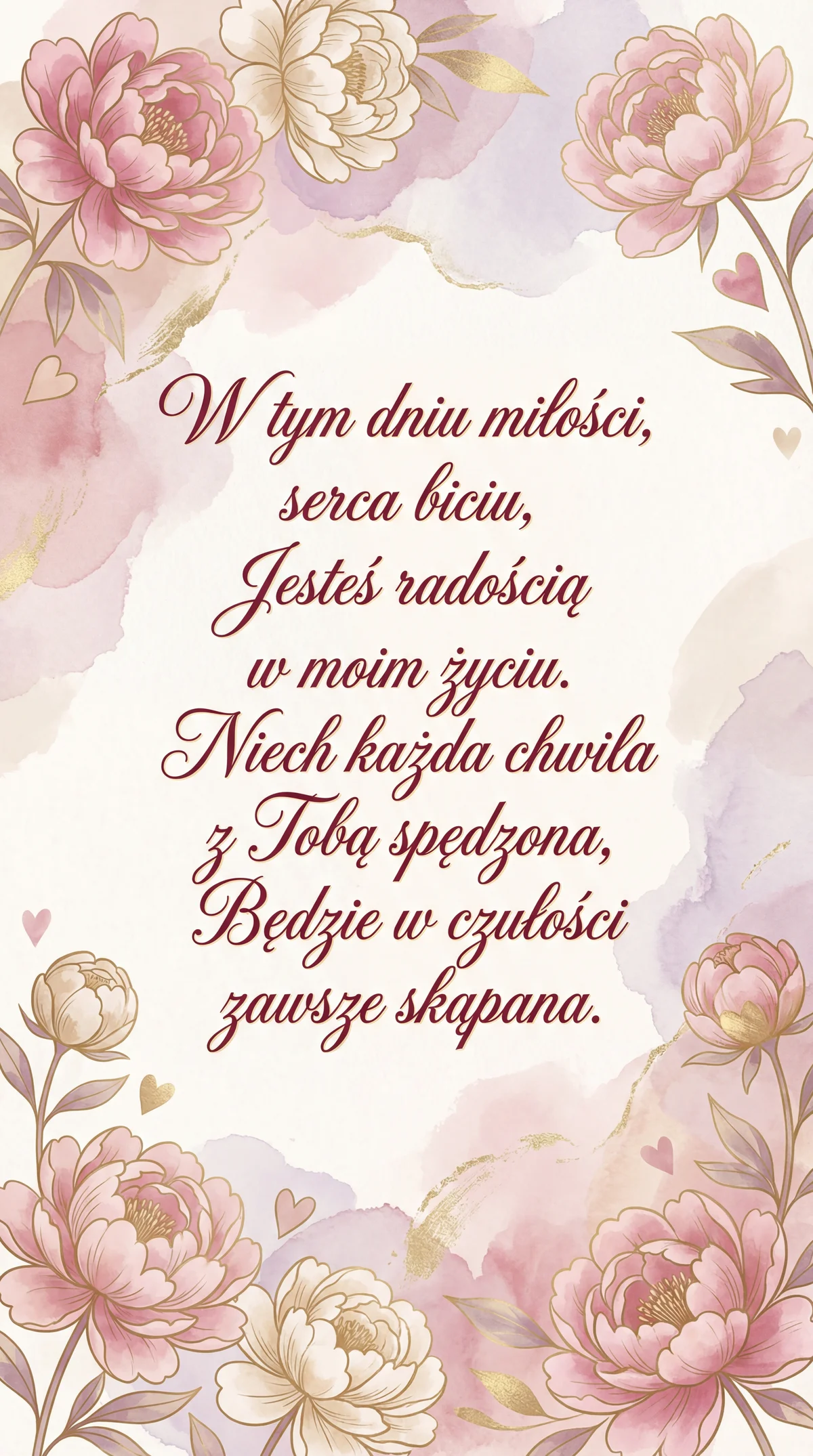 Kartka na Walentynki dla ukochanej osoby