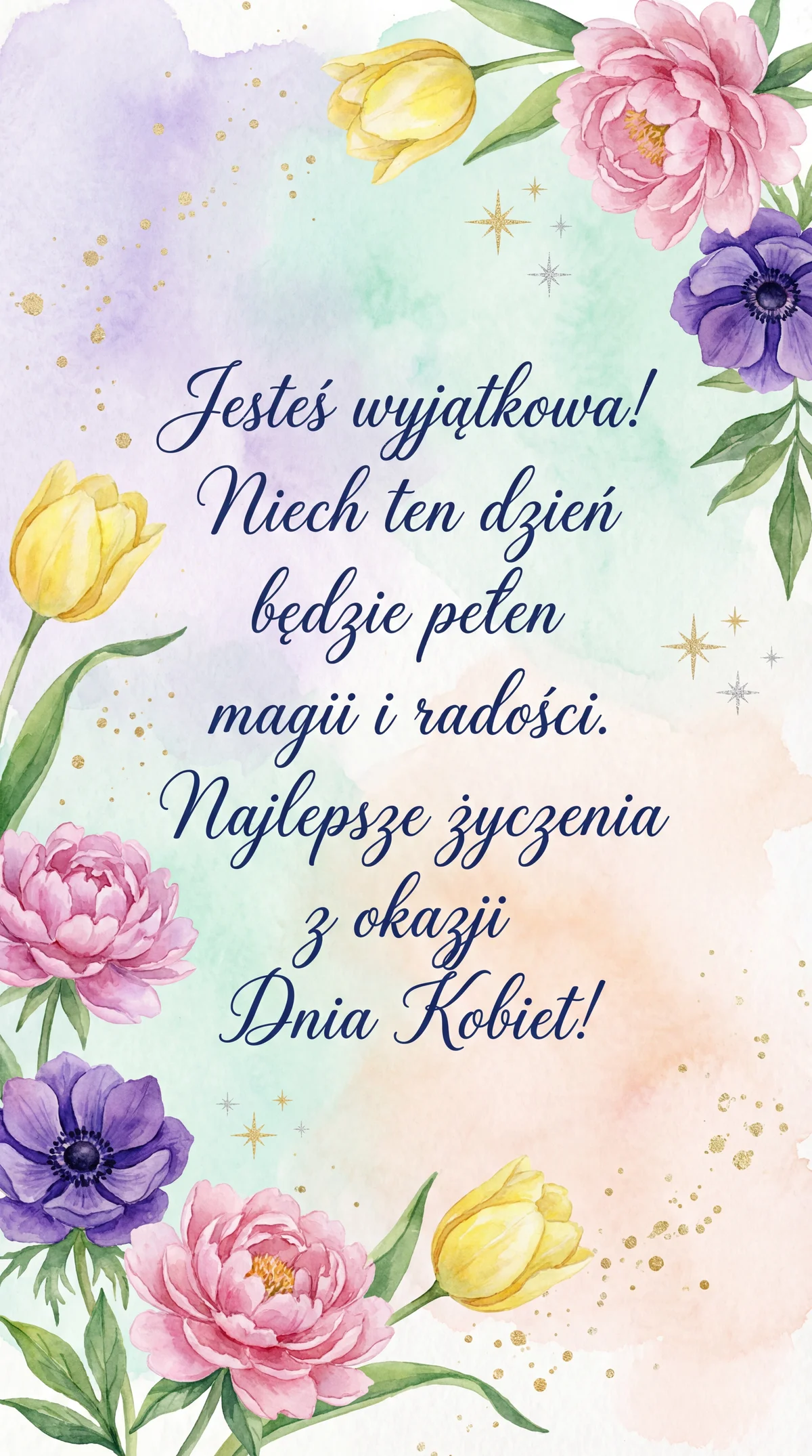 życzenia na Dzień Kobiet dla koleżanki