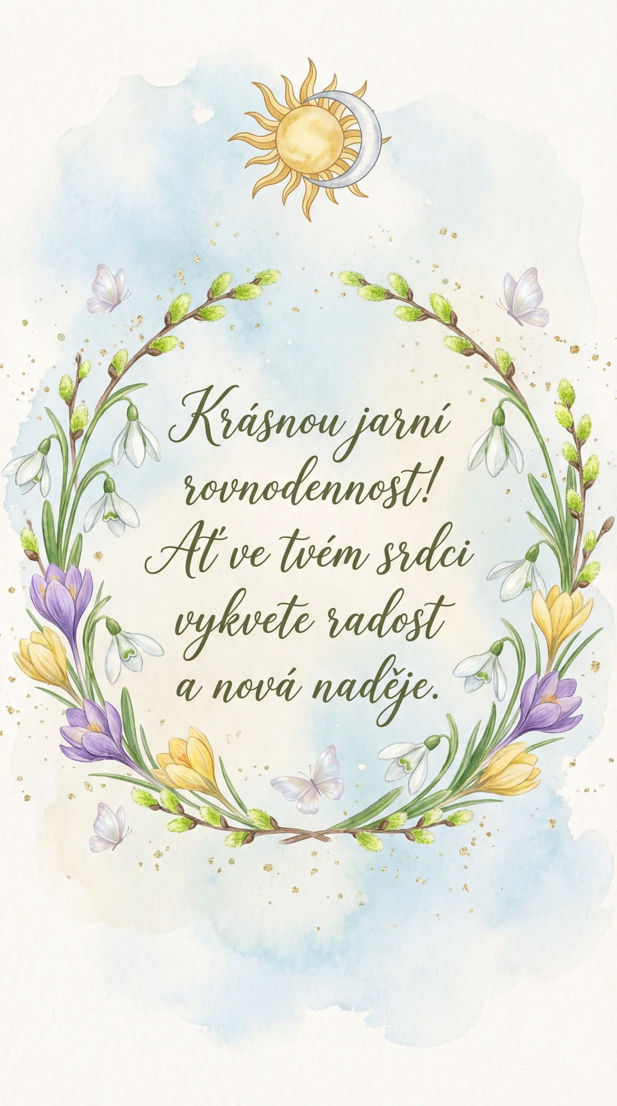 gratulace k jarní rovnodennosti