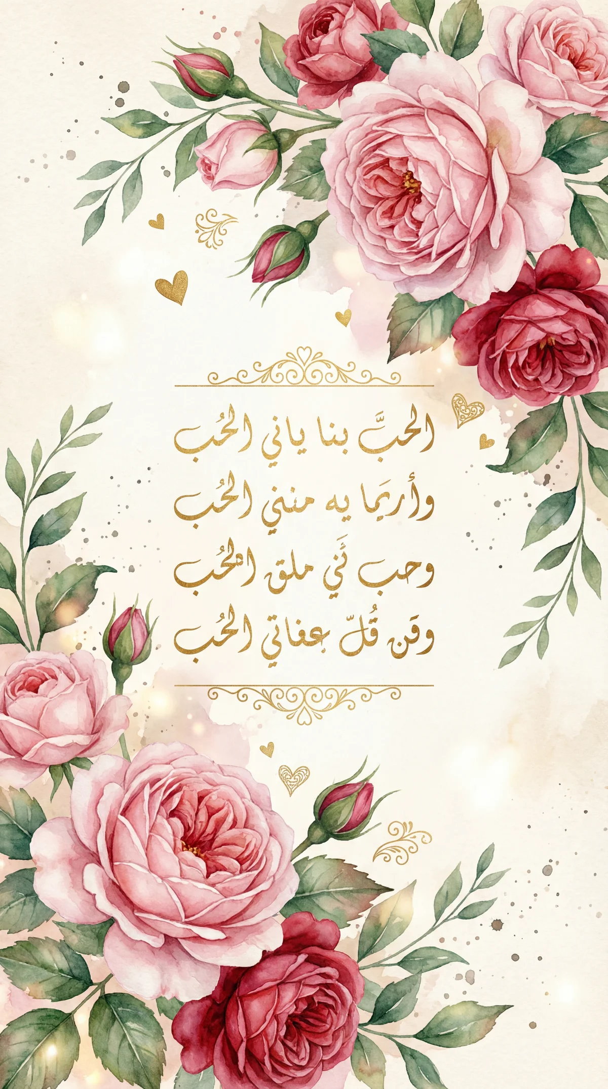 بطاقة تهنئة بعيد الحب للحبيبة