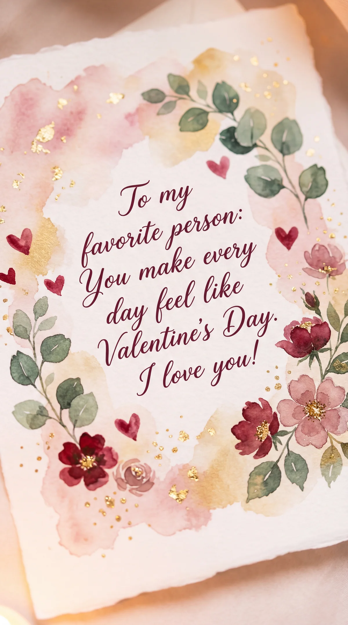 Valentine's Day wishes for my partner
