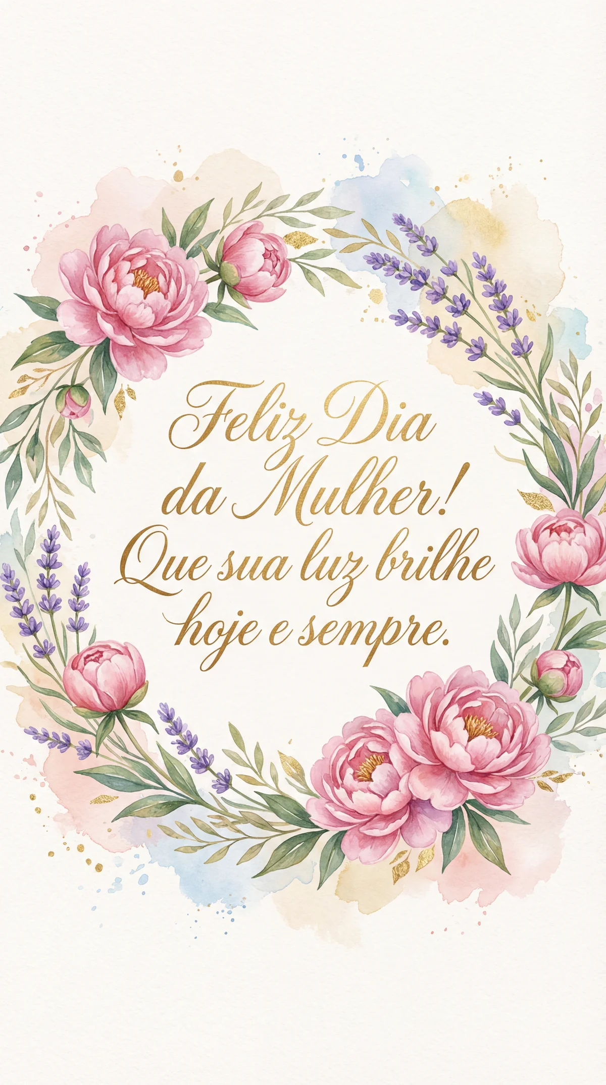 Mensagem curta para o Dia Internacional da Mulher