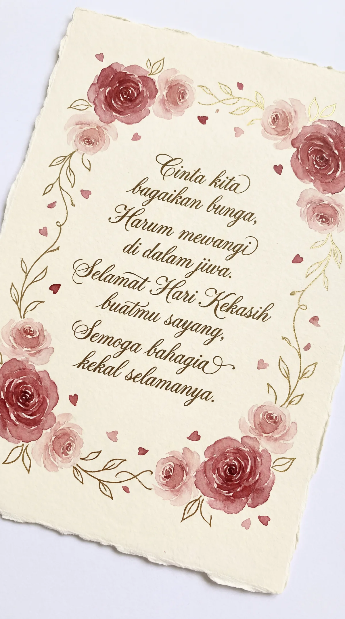 Kad ucapan Hari Kekasih untuk kekasih