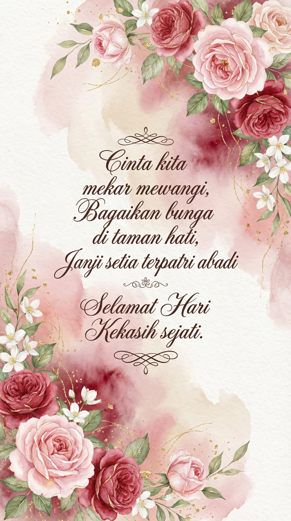 kad ucapan Hari Kekasih