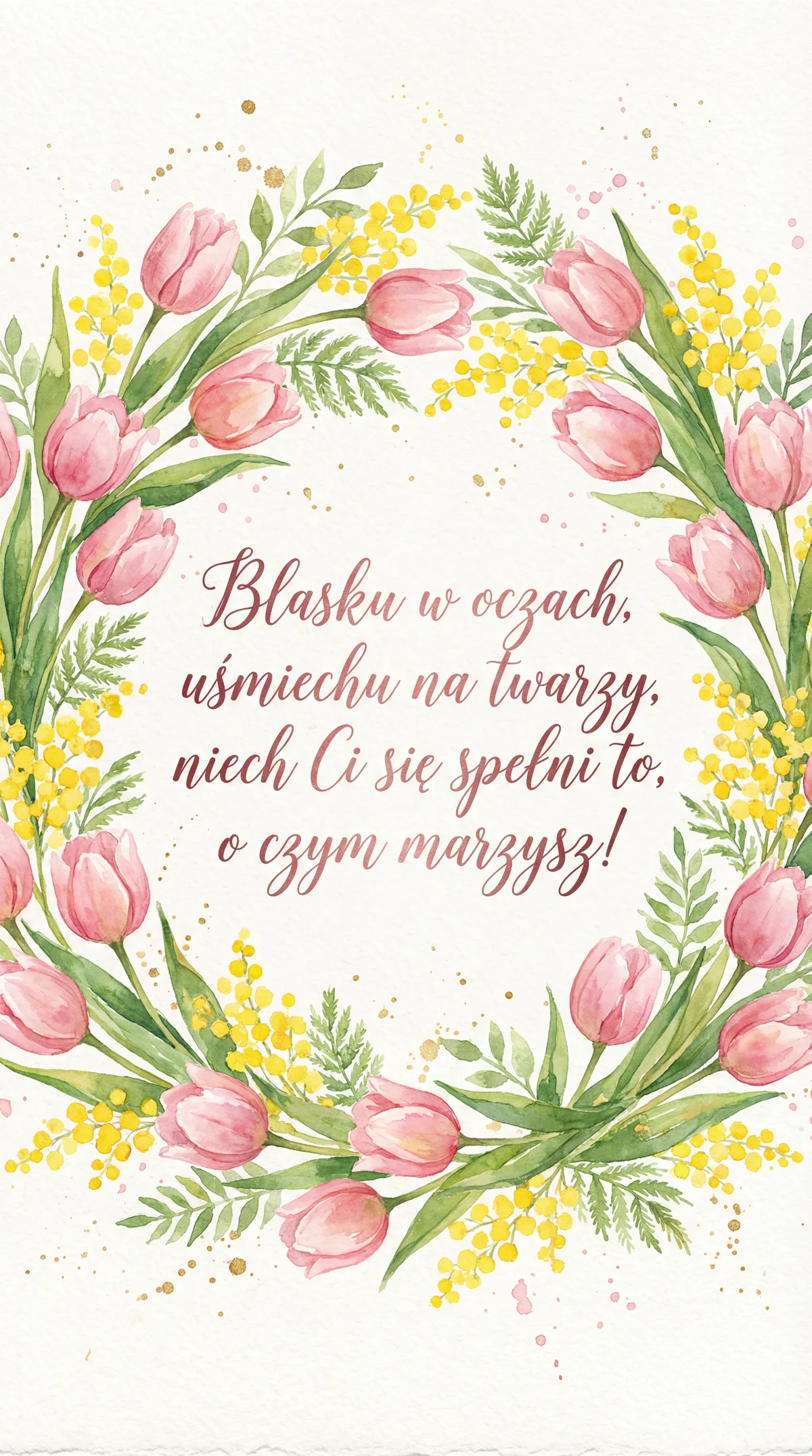 Życzenia na Dzień Kobiet dla bliskiej osoby