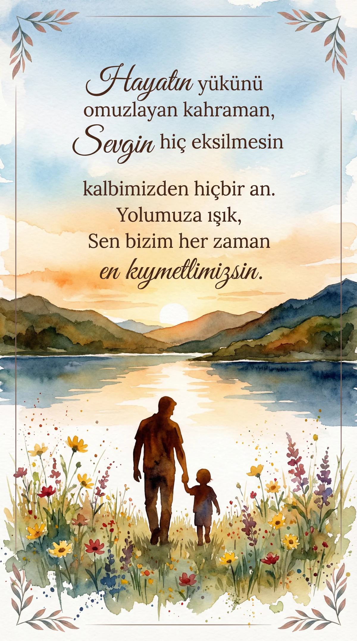 babalar günü için en güzel mesajlar