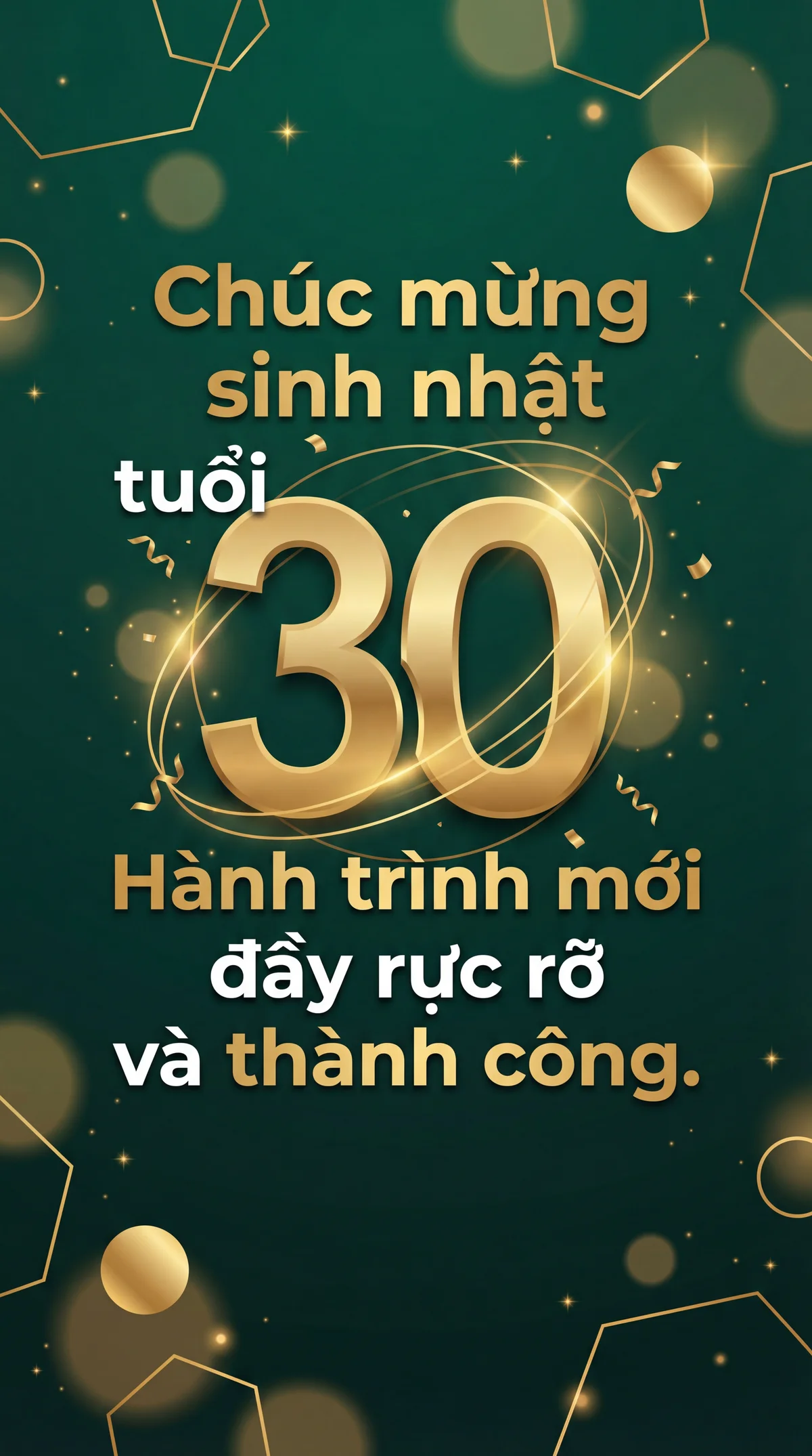 thiệp chúc mừng sinh nhật tuổi 30