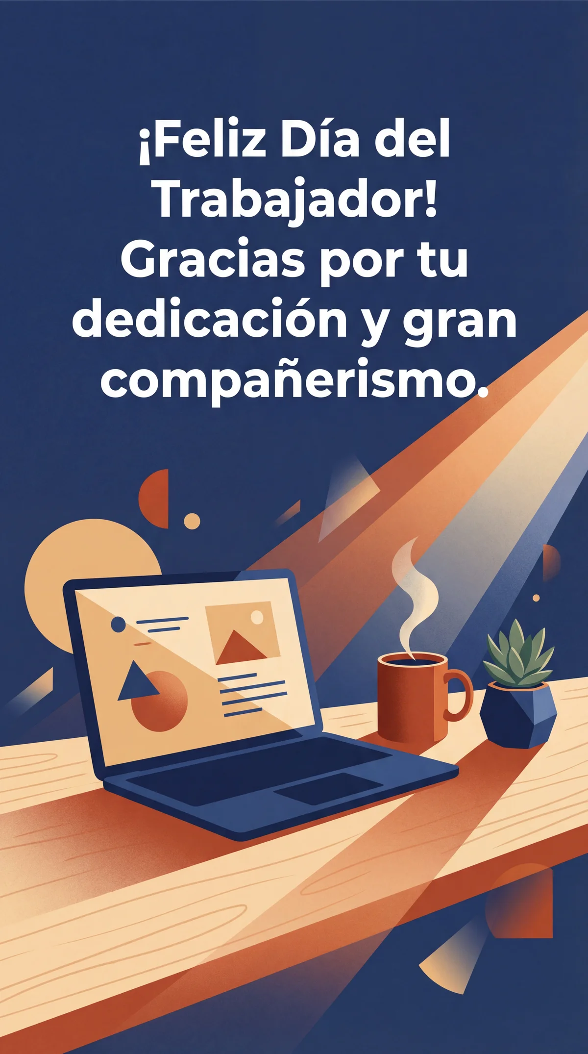 Feliz Día del Trabajador 2026 para un colega