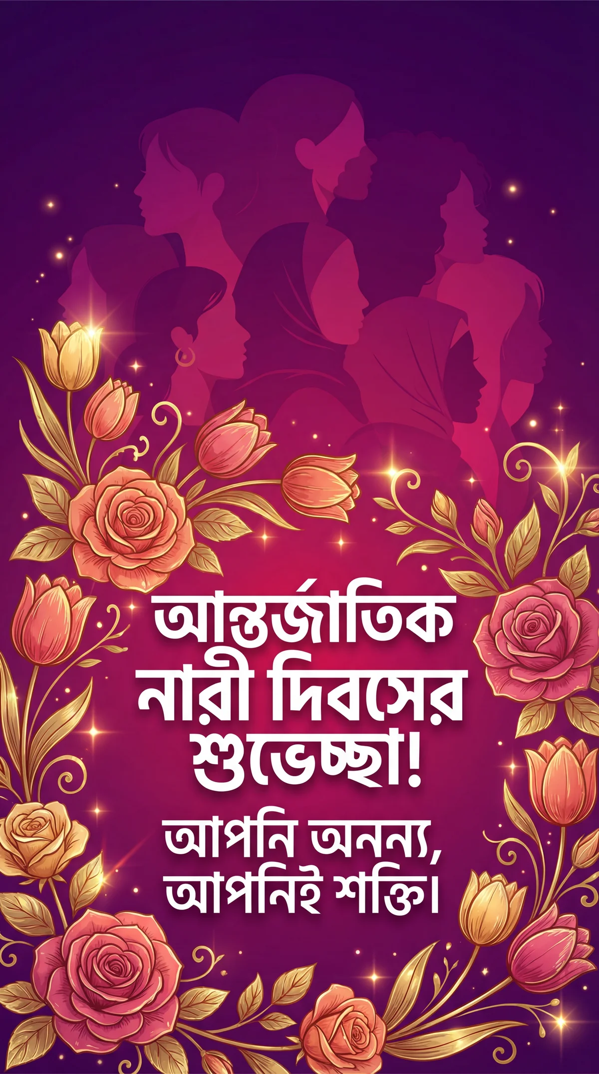 আন্তর্জাতিক নারী দিবসে সকল নারীকে শুভেচ্ছা।