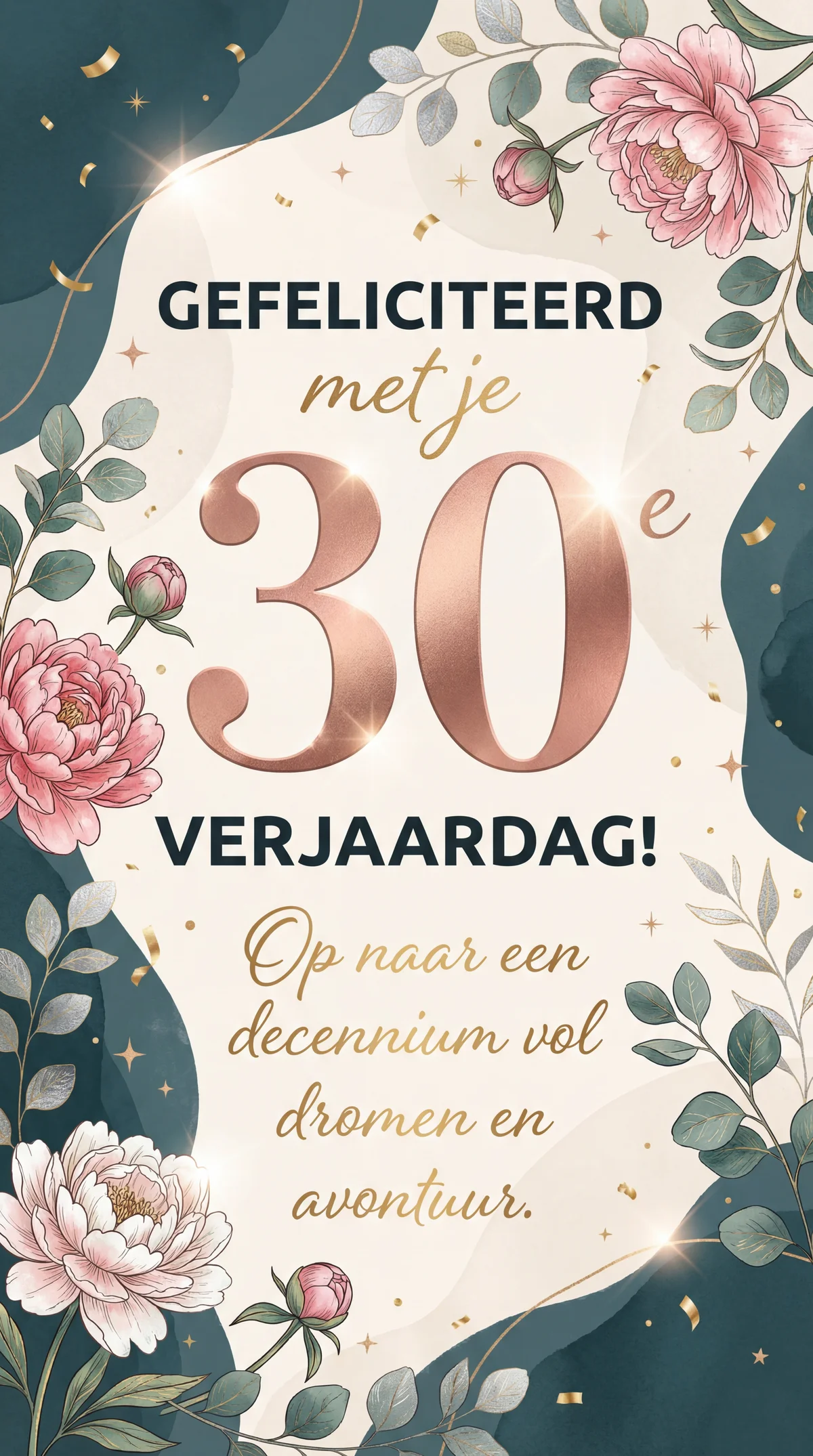 verjaardagswensen voor een vriendin die 30 wordt