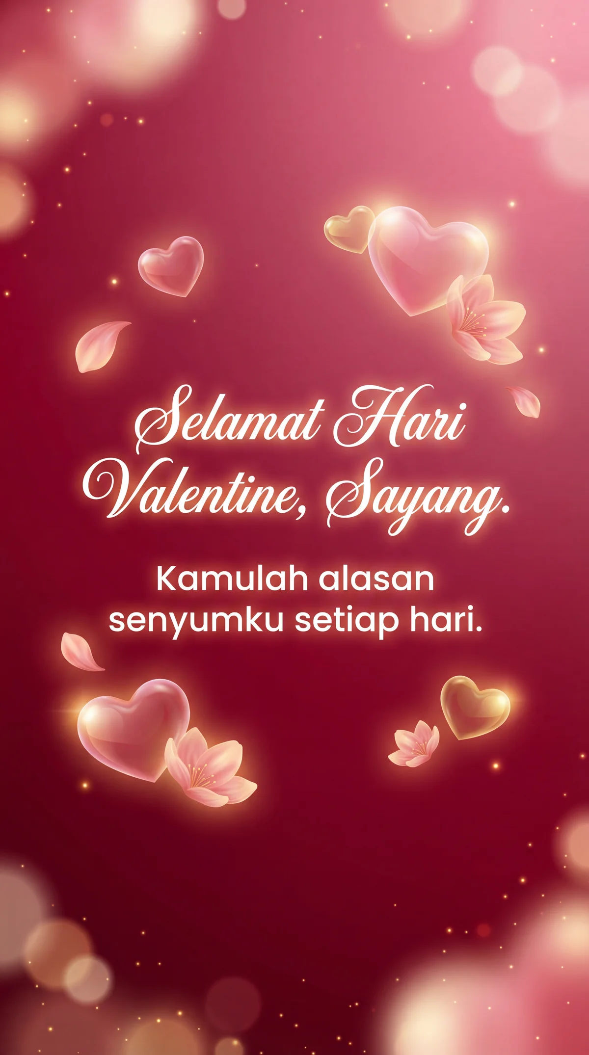 Ucapan Hari Valentine untuk pacar tersayang