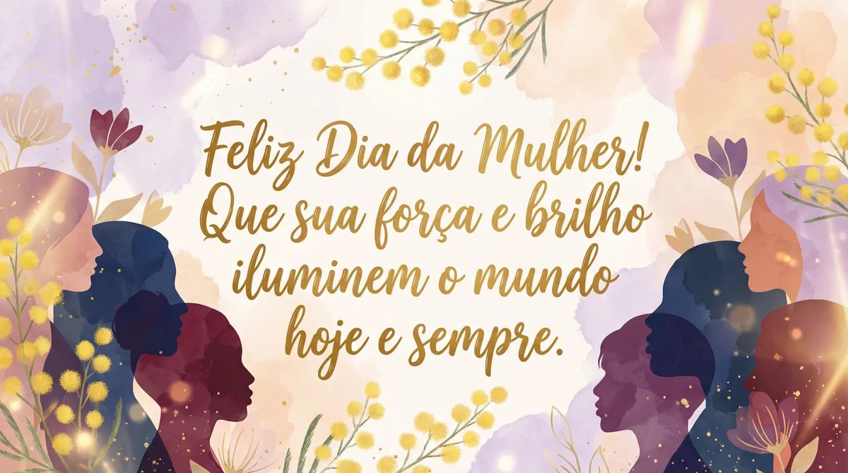 Mensagem para o Dia Internacional da Mulher