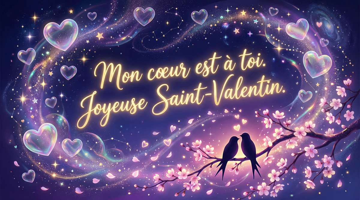Message Saint-Valentin pour mon amour
