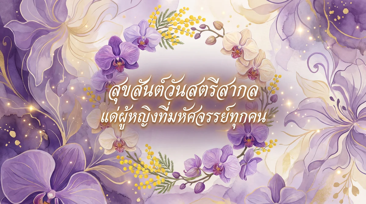 คำอวยพรวันสตรีสากล