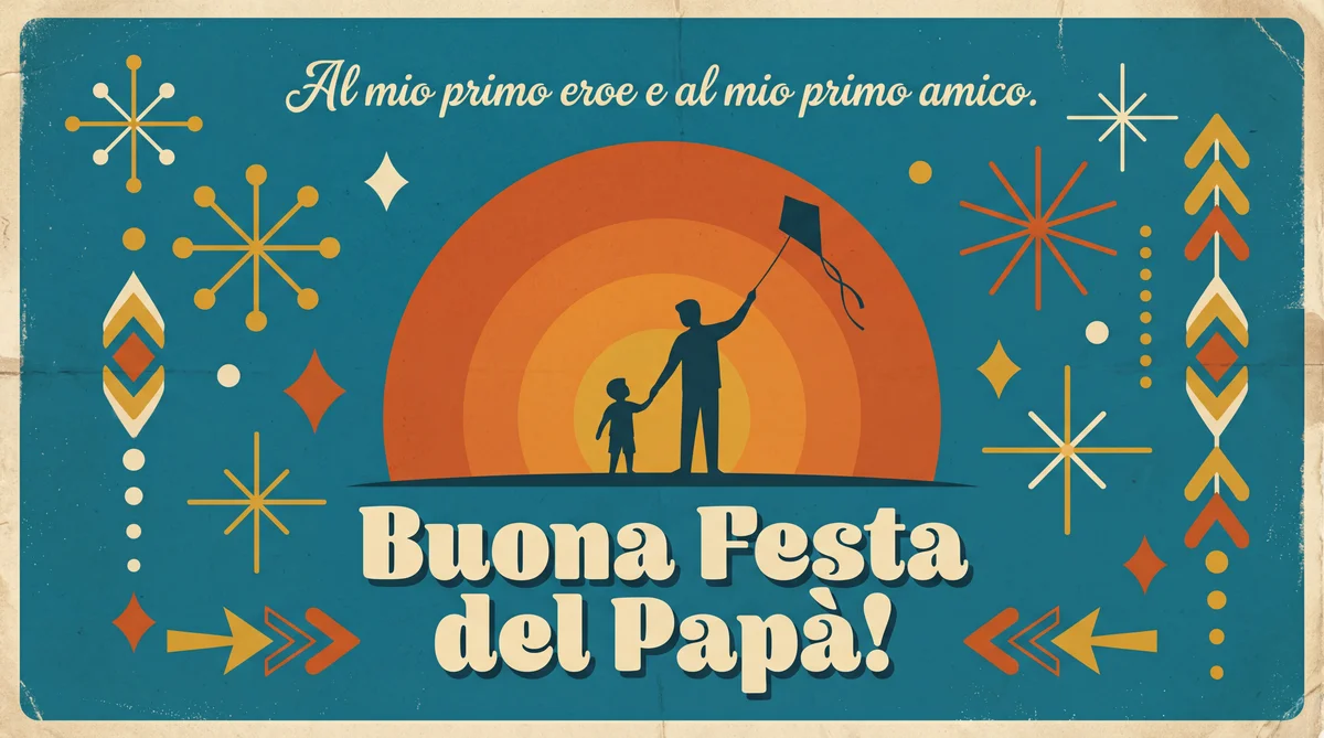 Messaggio di auguri per la Festa del Papà