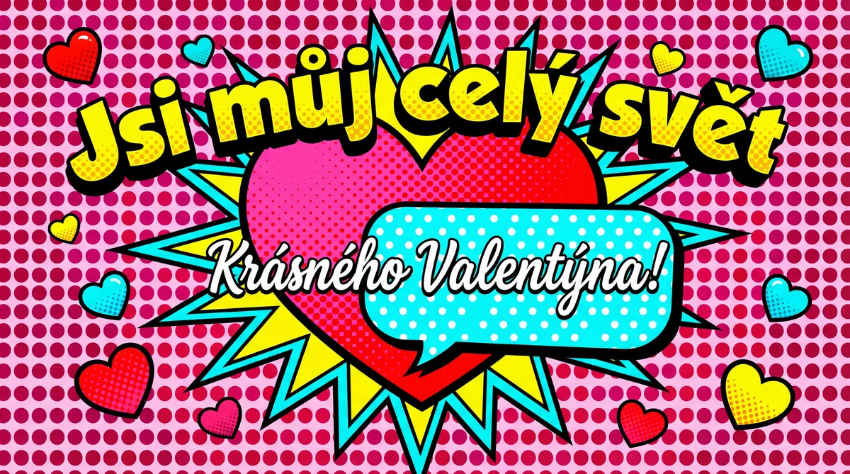 Valentýnské přání pro drahou polovičku