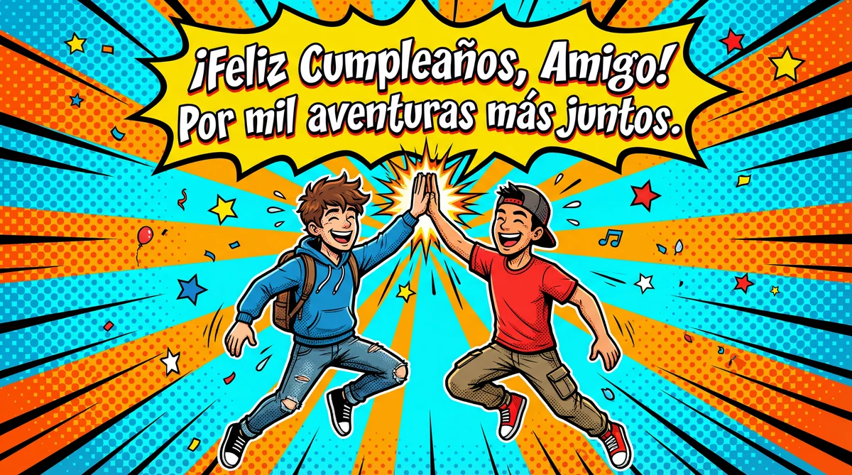 tarjeta de feliz cumpleaños para mi mejor amigo