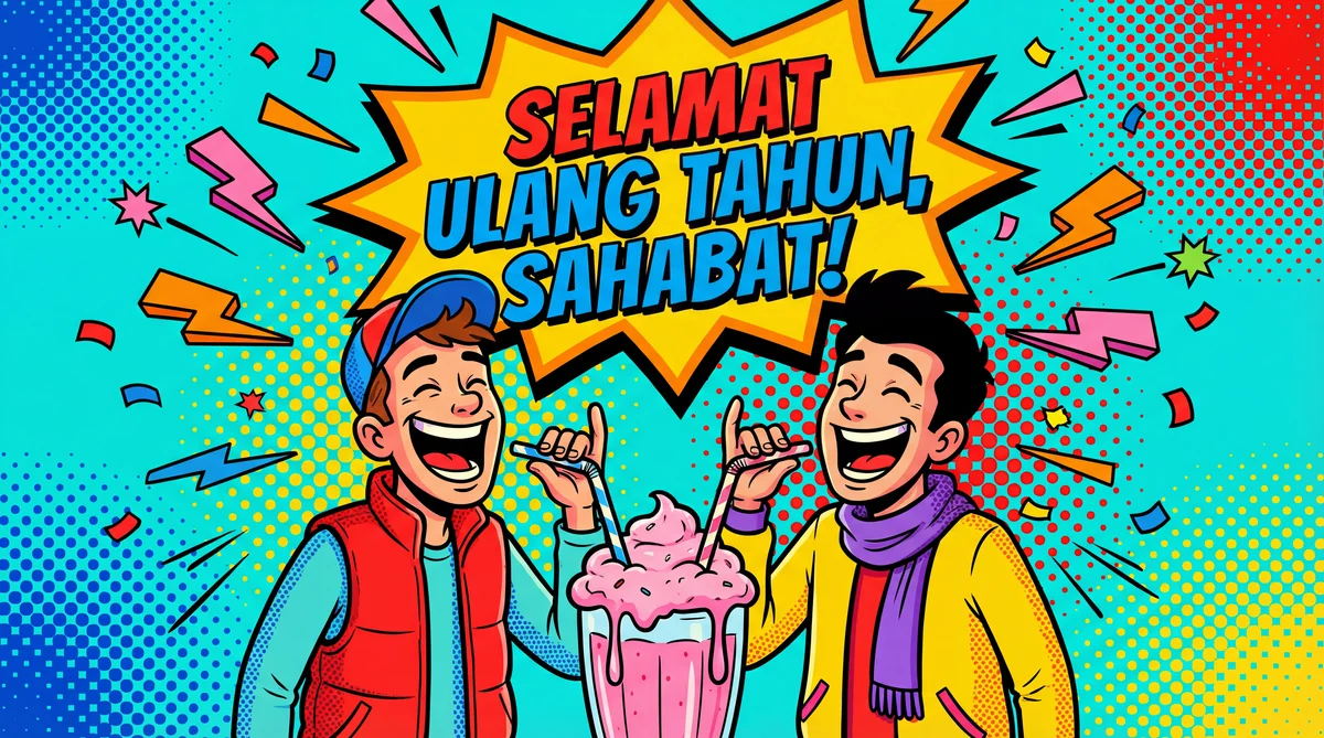 kartu ucapan selamat ulang tahun untuk sahabat
