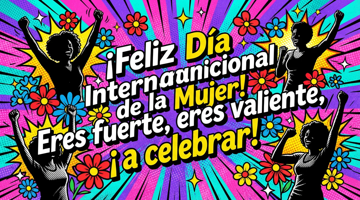 Feliz Día Internacional de la Mujer, ¡a celebrar!
