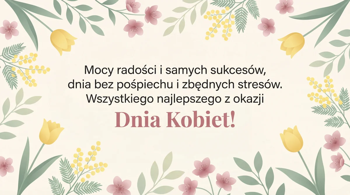 życzenia na Dzień Kobiet dla koleżanki