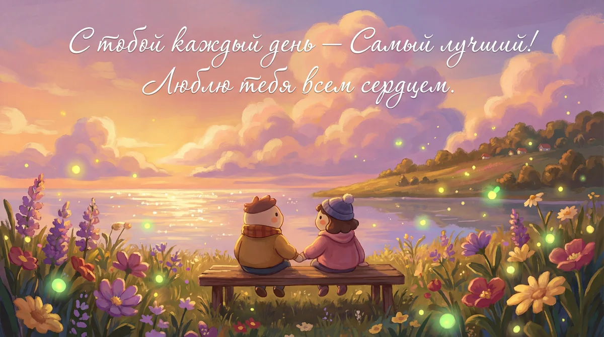 Поздравление для любимого человека с Днем всех влюбленных