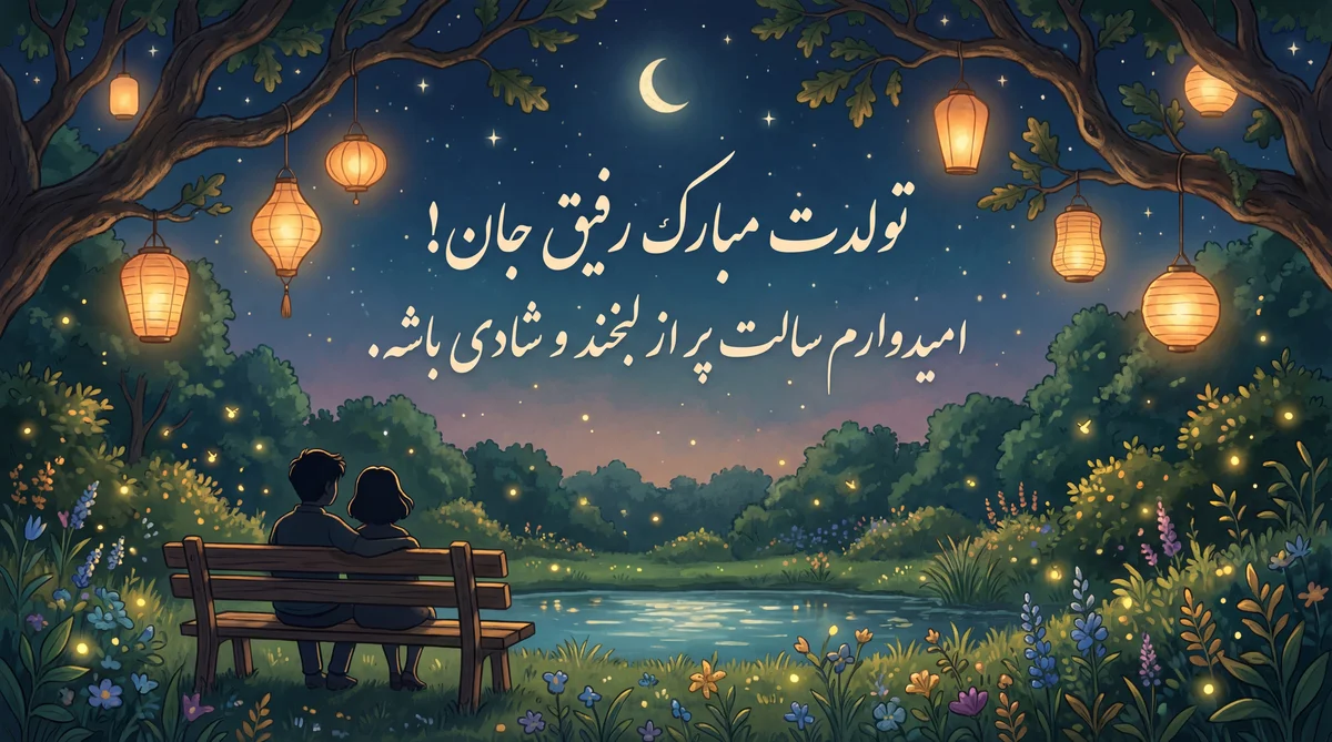 تبریک تولد برای بهترین دوست