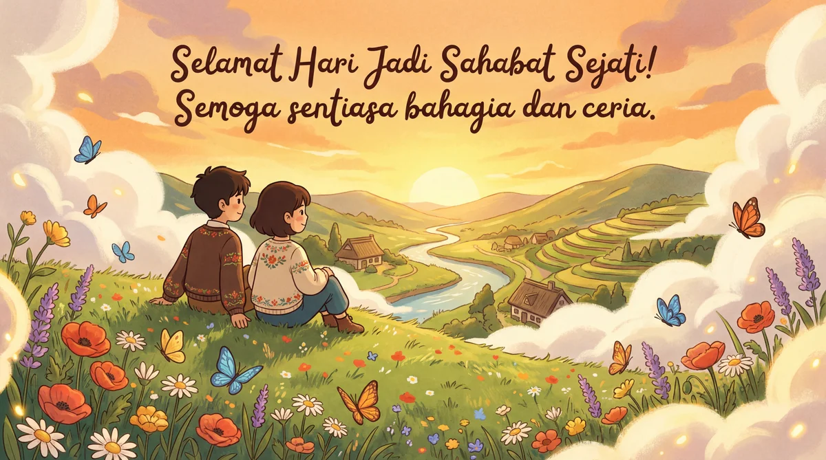 kad hari jadi untuk rakan baik