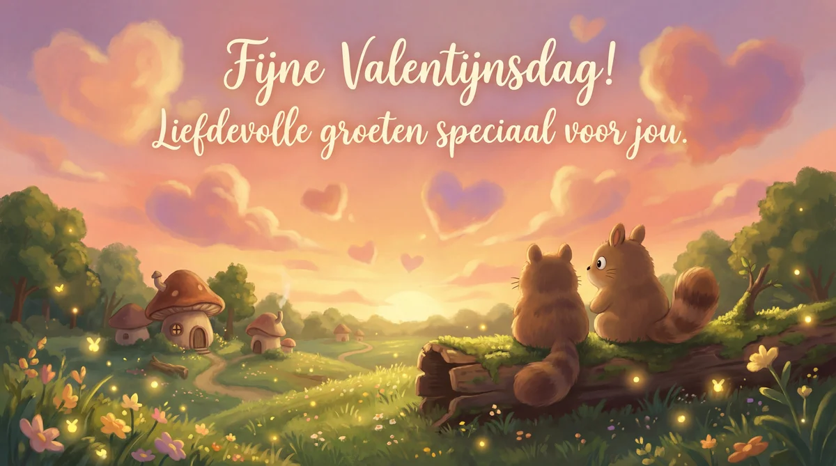 Valentijnsdag: liefdevolle groeten voor jou!
