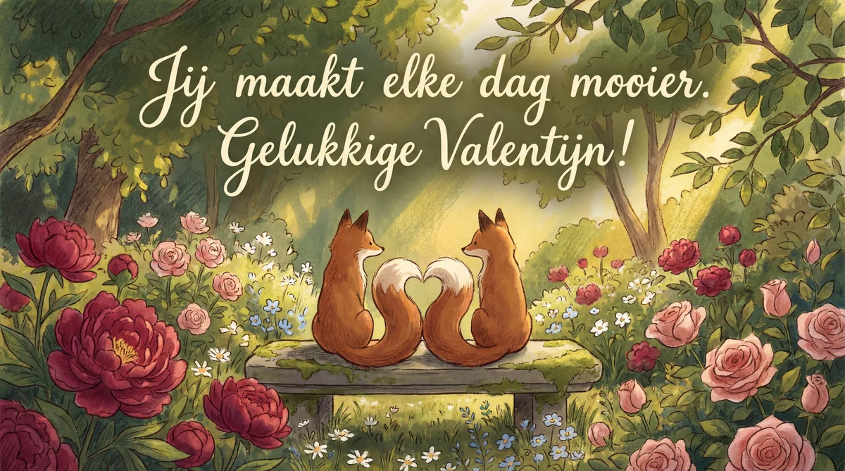 Valentijnskaart voor je liefste