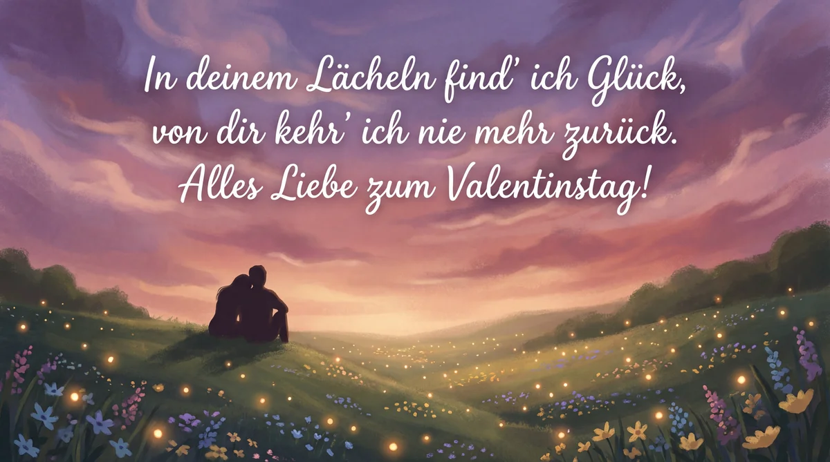 Valentinstagsgruß für meine große Liebe