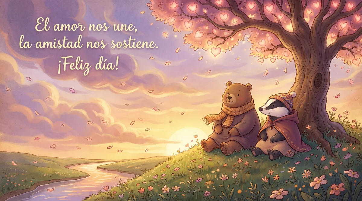 Mensaje especial para el Día del Amor y la Amistad