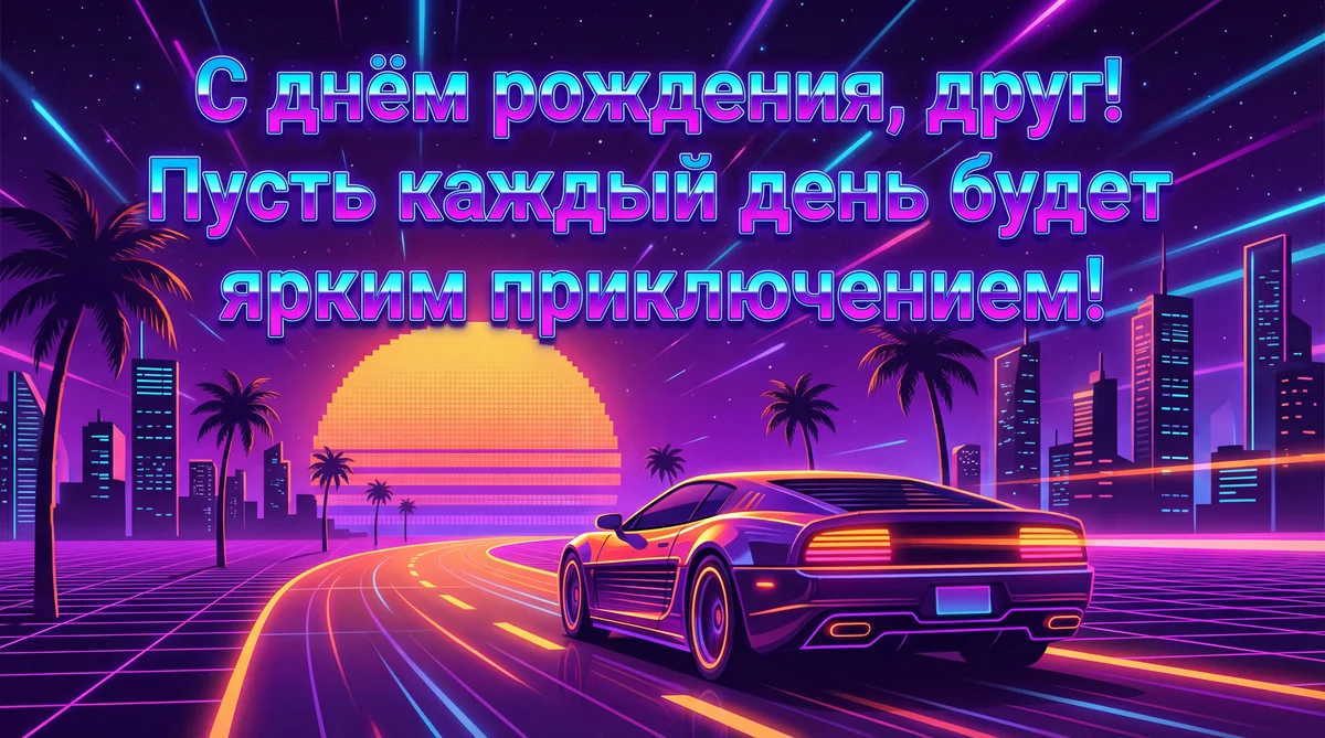 поздравление с днём рождения другу