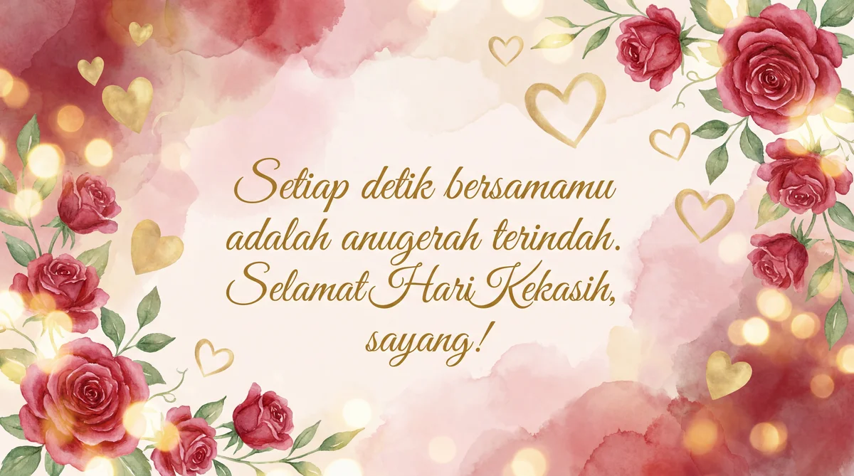 Ucapan Hari Kekasih romantis untuk pasangan tersayang