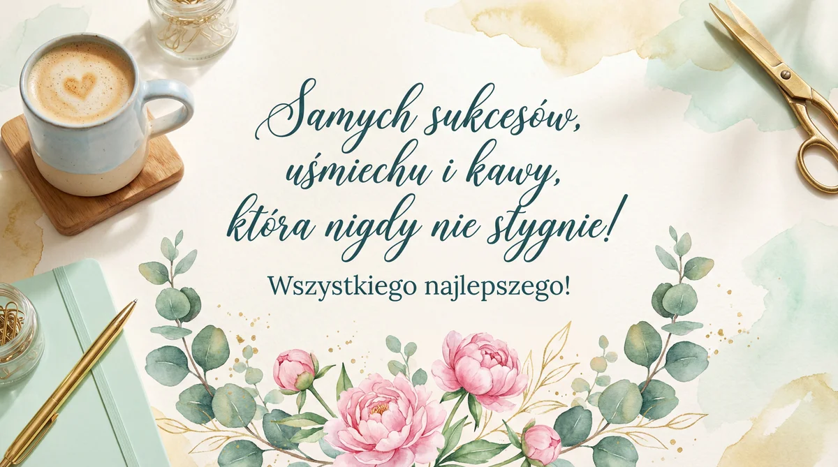 Życzenia urodzinowe dla koleżanki z pracy