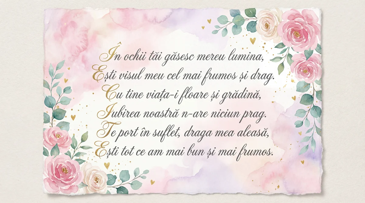 felicitare de Ziua Îndrăgostiților pentru iubită