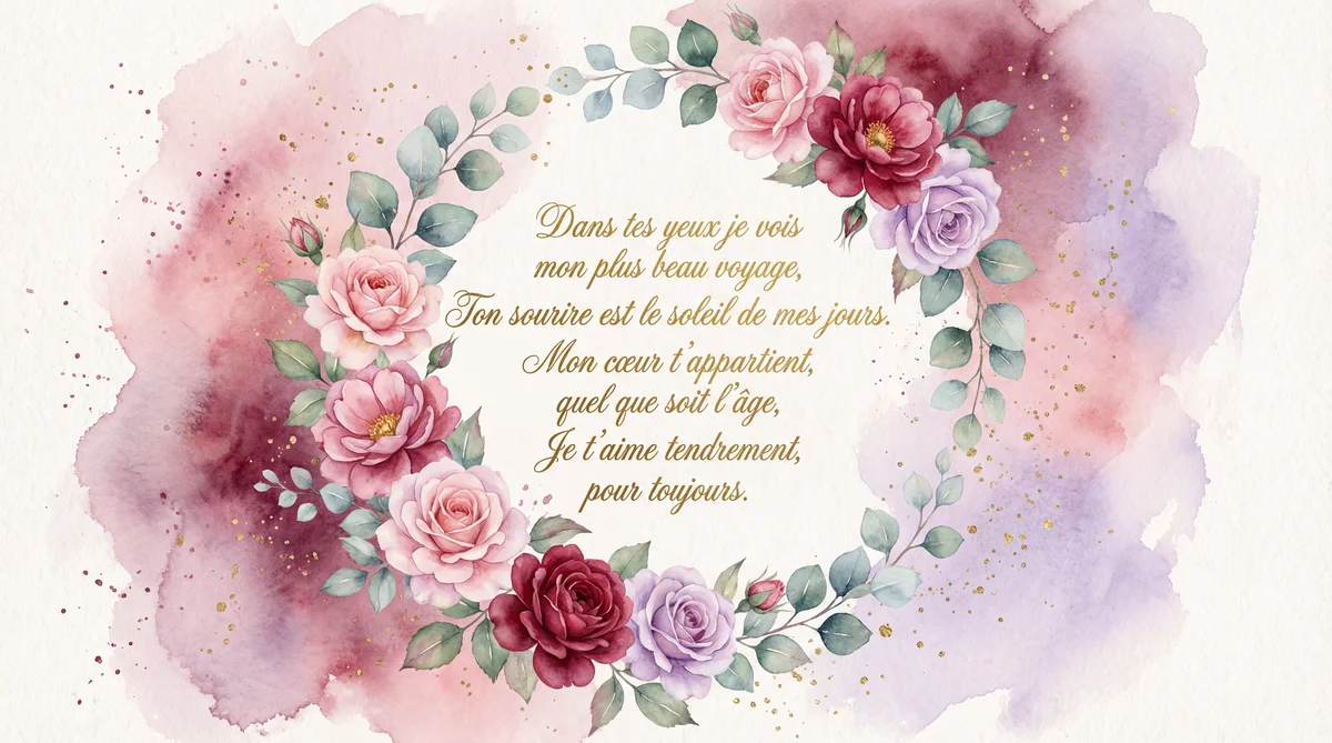 Carte Saint-Valentin pour mon amour