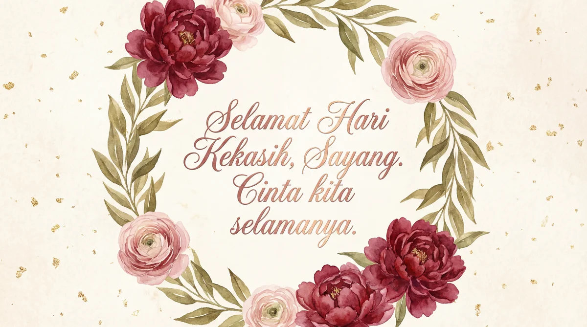 Kad ucapan Hari Kekasih untuk kekasih saya