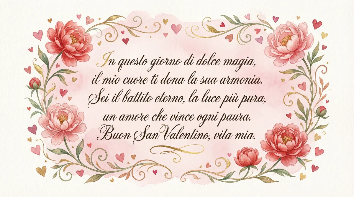 Auguri di San Valentino per il mio amore