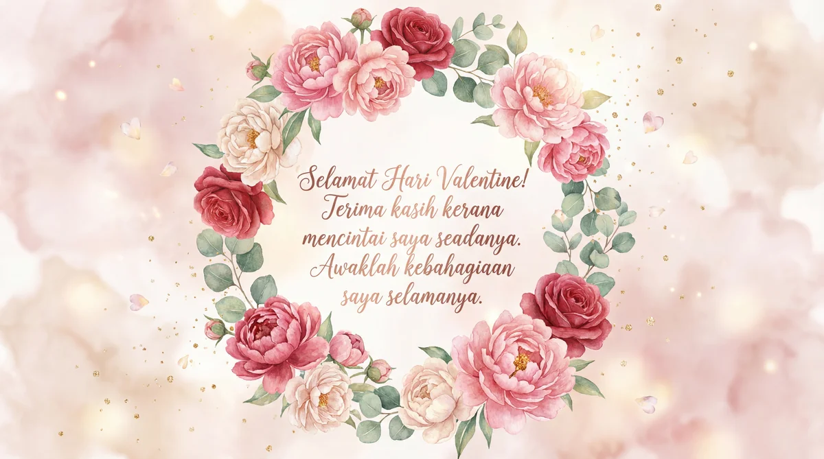 Ucapan Hari Valentine untuk kekasih