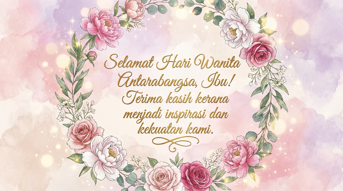 Ucapan Hari Wanita Antarabangsa untuk ibu