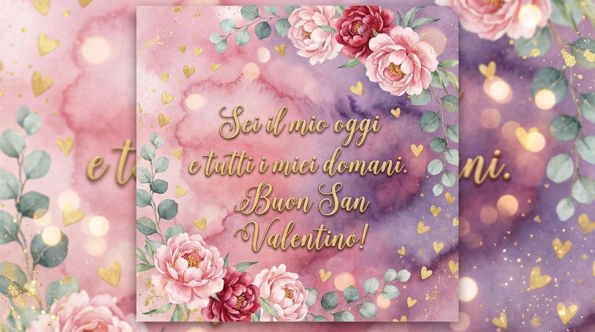 Biglietto di San Valentino per la persona amata