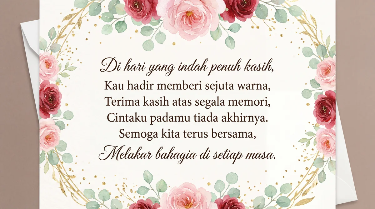 Ucapan Hari Kekasih untuk yang tersayang