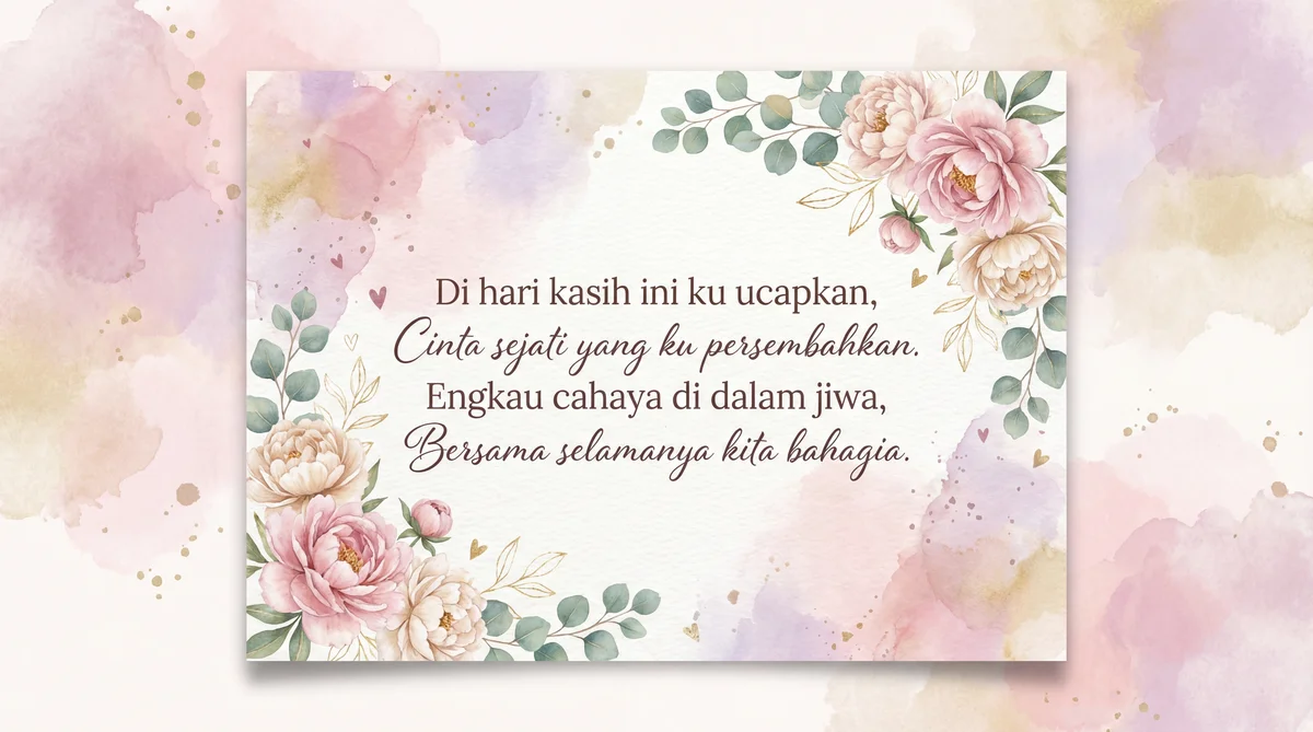 Ucapan Hari Valentine untuk kekasih