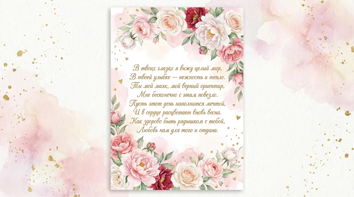 поздравление с Днем святого Валентина любимому человеку