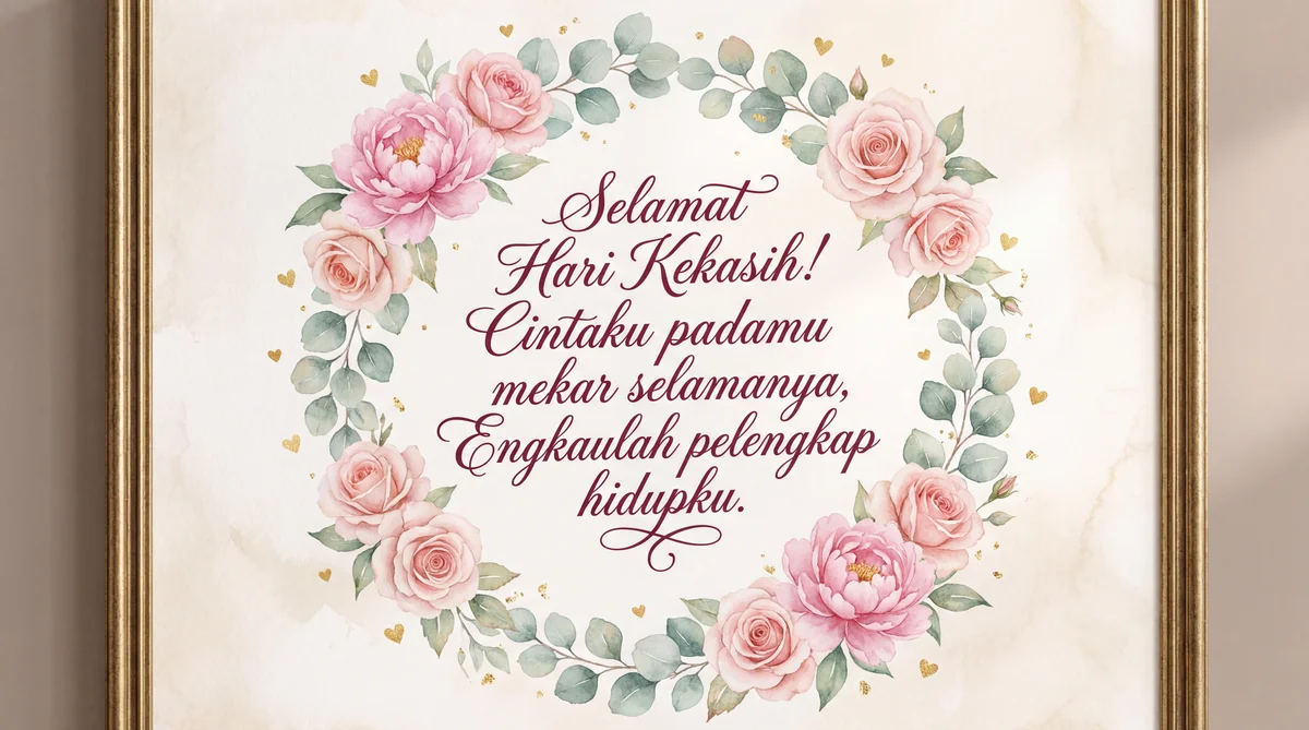 Ucapan Hari Kekasih untuk kekasihku