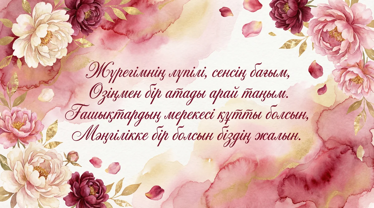 Ғашықтар күніне арналған сүйіктіме құттықтау